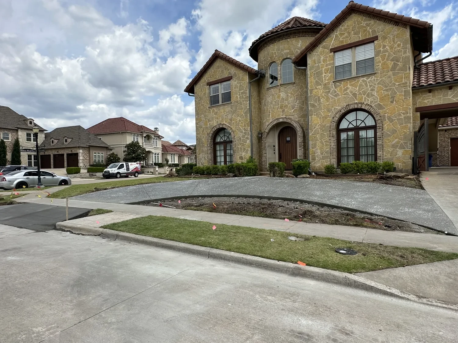 Featured Residential Driveway by Lucky’s Concrete in Gainesville